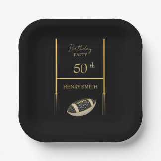 Elegant Luxury Party Plate for Men ペーパープレート