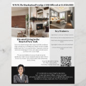 Elegant Luxury Real Estate Photo Property Listing  チラシ (裏面)