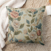 Elegant Luxury Roses Pattern クッション (ブランケット)