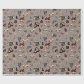 Elegant Magickal Witch Wrapping Paper ラッピングペーパー (フラット)