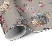 Elegant Magickal Witch Wrapping Paper ラッピングペーパー (ロールコーナー)