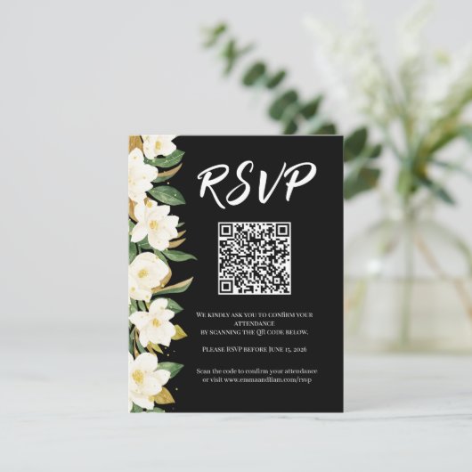 Elegant Magnolia Wedding RSVP (スタンド正面)