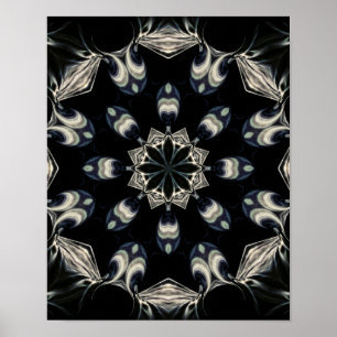 Elegant Mandala ポスター