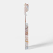 Elegant Marble iPhone14 Case with Gold Veins iPhoneケース (左側面)