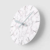 Elegant Marble style ラウンド壁時計 (傾斜)