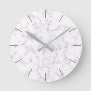 Elegant Marble style ラウンド壁時計