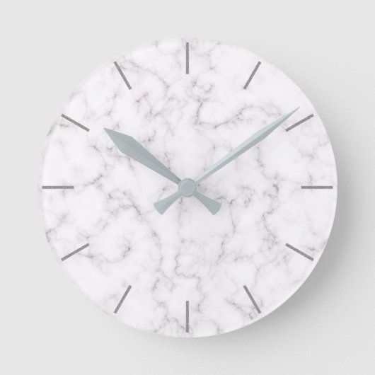 Elegant Marble style ラウンド壁時計 (正面)