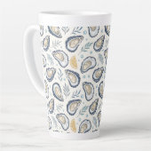 Elegant Marine Oysters カフェラテマグ (左アングル)