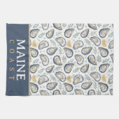 Elegant Marine Oysters キッチンタオル (横)