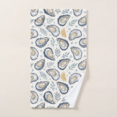 Elegant Marine Oysters バスタオルセット (ハンドタオル)