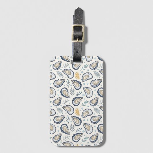Elegant Marine Oysters ラゲッジタグ (正面縦)