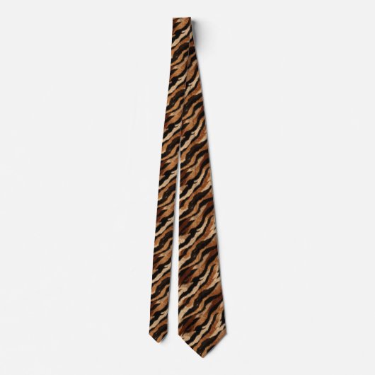 Elegant Men Gifts Tiger Skin ネクタイ (裏面)