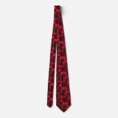Elegant Menswear Ties Lilies Floral ネクタイ (裏面)