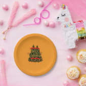  elegant Merry Christmas ペーパープレート (パーティー)