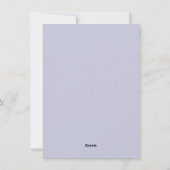 Elegant Merry Christmas 2026 Winter Gateway Scene シーズンカード (裏面)