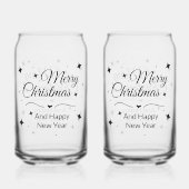 Elegant Merry Christmas and Happy New Year  ガラス缶 (裏面)