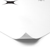 Elegant Merry Christmas and Happy New Year  ポスター (角)