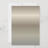 Elegant Metallic Bridal Shower Invitation | Cherry (裏面)