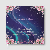 Elegant Metallic Event Keepsake ゲストブック (正面)