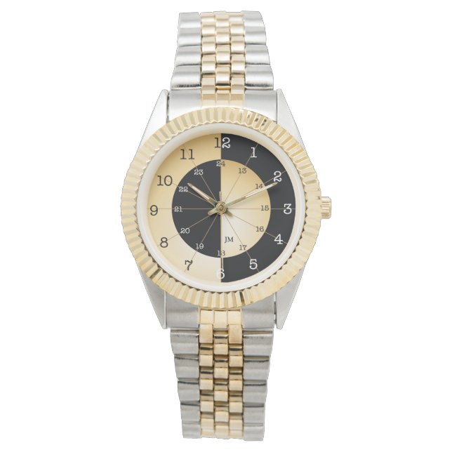 Elegant Military time 腕時計 (正面)