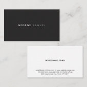 Elegant Minimal Business Branding 名刺 (正面/裏面)