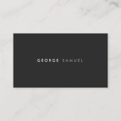 Elegant Minimal Business Branding 名刺 (正面)