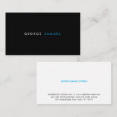 Elegant Minimal Business Branding 名刺 (正面/裏面)