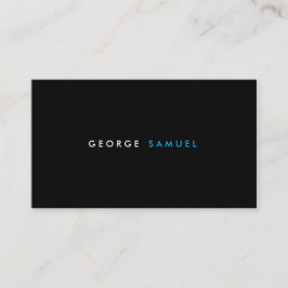 Elegant Minimal Business Branding 名刺