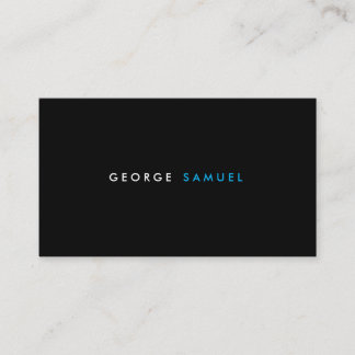 Elegant Minimal Business Branding 名刺