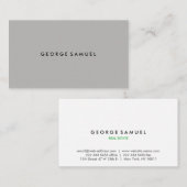 Elegant Minimal Business Branding 名刺 (正面/裏面)