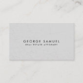 Elegant Minimal Business Branding 名刺 (正面)