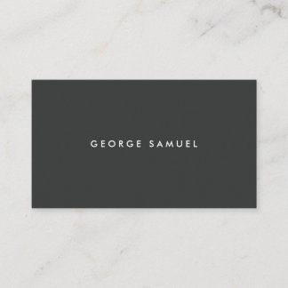 Elegant Minimal Business Branding 名刺