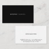 Elegant Minimal Business Branding 名刺 (正面/裏面)