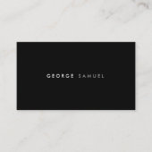 Elegant Minimal Business Branding 名刺 (正面)