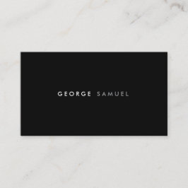 Elegant Minimal Business Branding 名刺