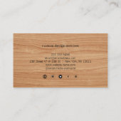 Elegant Minimal Business Branding 名刺 (裏面)