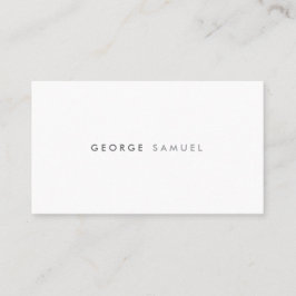 Elegant Minimal Business Branding 名刺