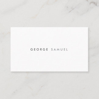 Elegant Minimal Business Branding 名刺