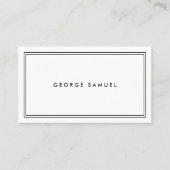 Elegant Minimal Business Branding 名刺 (正面)