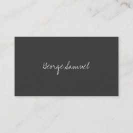 Elegant Minimal Business Branding 名刺