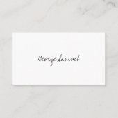 Elegant Minimal Business Branding 名刺 (正面)