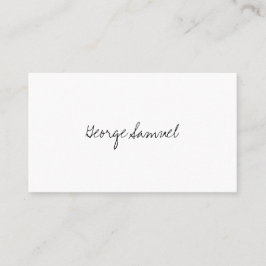 Elegant Minimal Business Branding 名刺