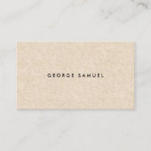 Elegant Minimal Business Branding 名刺 (正面)