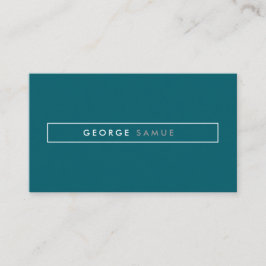 Elegant Minimal Business Branding 名刺