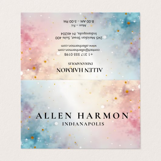 Elegant Minimal Custom Family Name | 5-Minute Edit 名刺 (外部フラット)