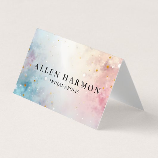 Elegant Minimal Custom Family Name | 5-Minute Edit 名刺 (正面)