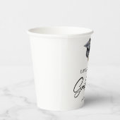 Elegant Minimal Minimalist Graduation 紙コップ (右)