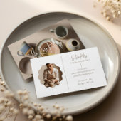 Elegant Minimal Modern hand Made Pottery Photo 名刺