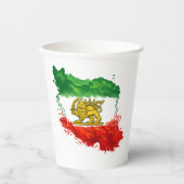 Elegant Minimal Party Paper Cups | Neutral Aesthet 紙コップ (正面)