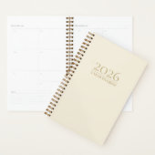Elegant Minimal Planner 2025 | A Year to Grow プランナー手帳 (ディスプレー)